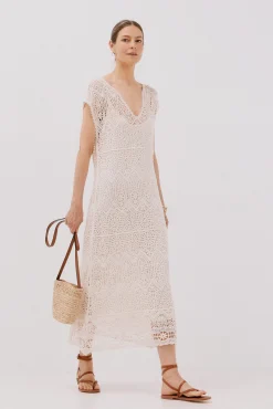 Cortefiel Vestido crochet