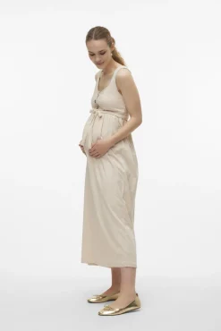 Mamalicious Vestido de tirantes maternity y lactancia