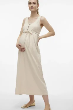 Mamalicious Vestido de tirantes maternity y lactancia