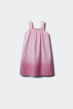 Crianças Springfield Kids Vestido dip dye rosa niña