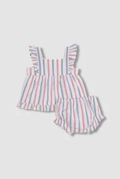 Crianças Gocco Vestido estampado