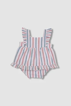 Crianças Gocco Vestido estampado