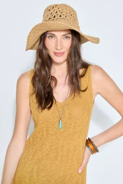 Slowlove Vestido estructura flores