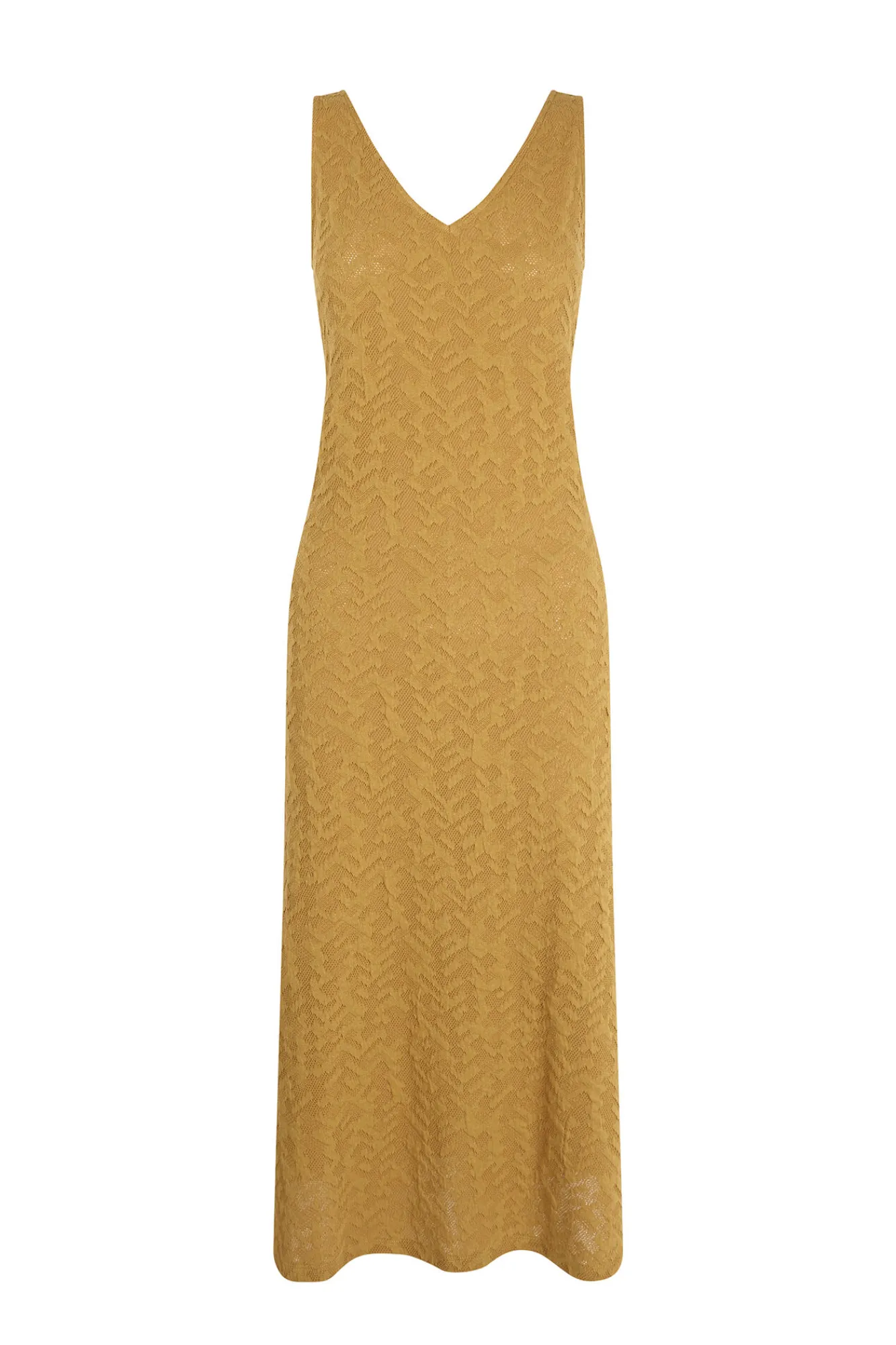 Slowlove Vestido estructura flores