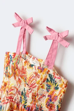 Crianças Springfield Kids Vestido flores niña