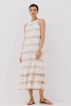 Cortefiel Vestido halter estructura
