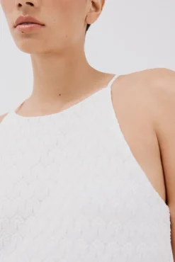 Cortefiel Vestido halter estructura