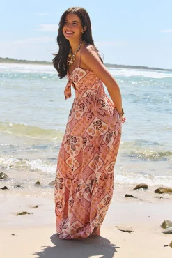 Jaase Vestido largo estampado Bambi