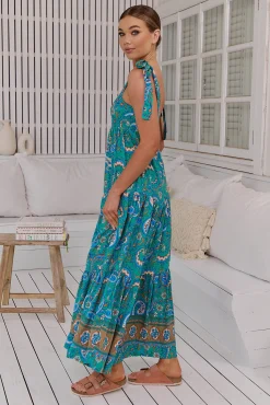 Jaase Vestido largo estampado Marley
