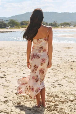 Jaase Vestido largo estampado Spritz