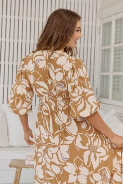 Jaase Vestido largo estampado Sonya