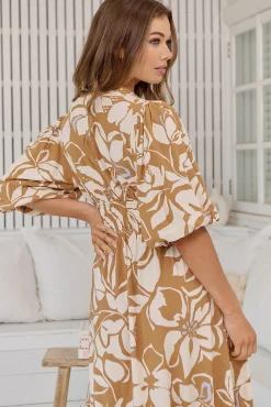 Jaase Vestido largo estampado Sonya