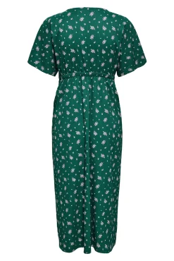 Only Maternity Vestido largo fluido manga corta maternity y lactancia