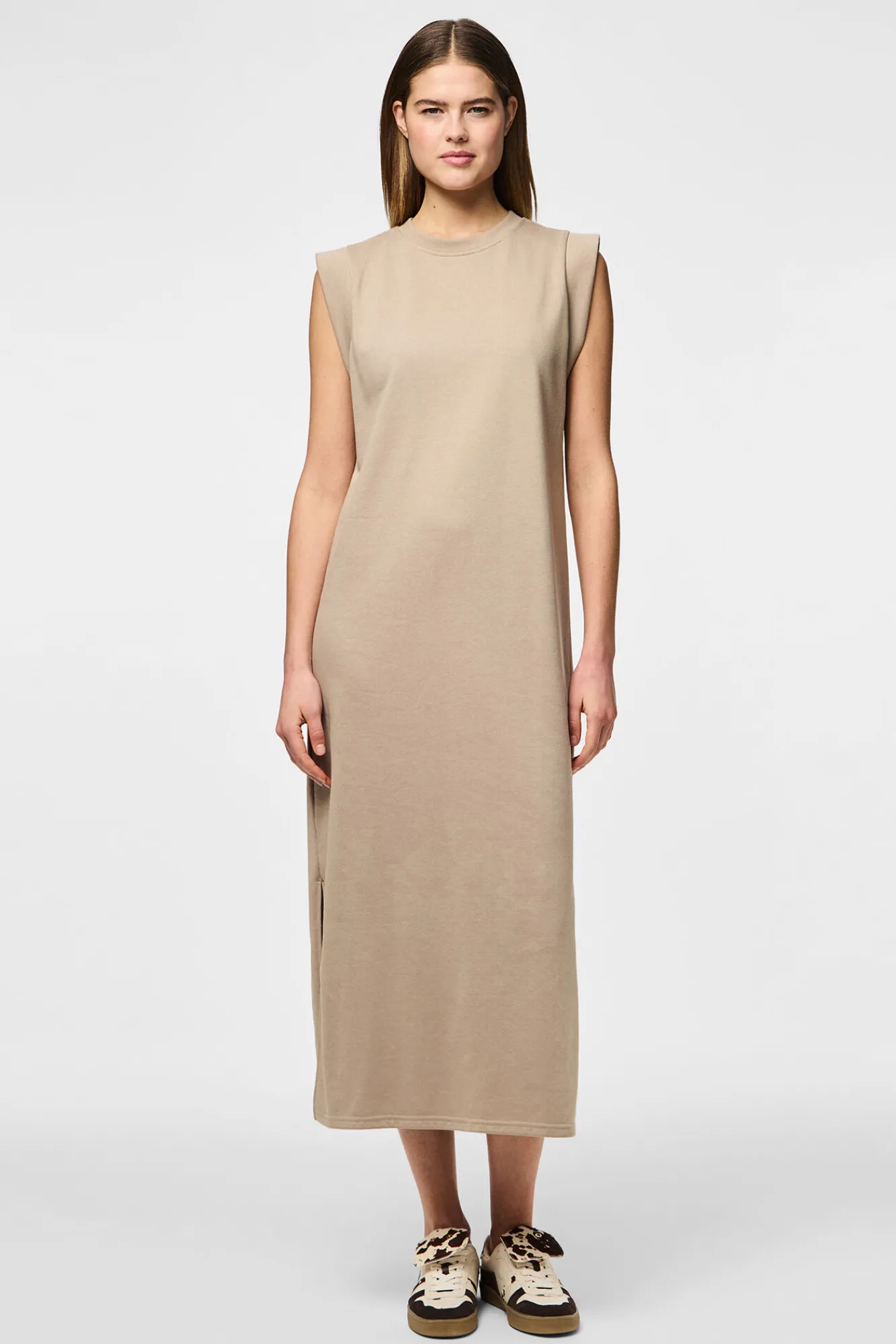 Pieces Vestido largo tipo sport