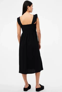Pieces Vestido midi
