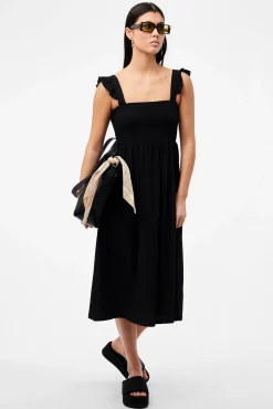 Pieces Vestido midi