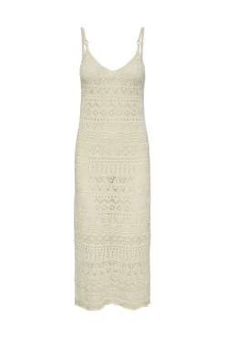 Only Vestido midi crochet