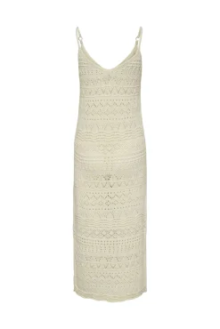Only Vestido midi crochet