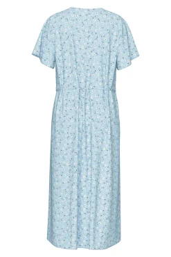 Pieces Vestido midi de flores