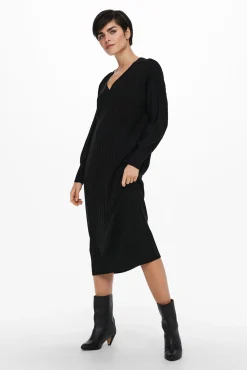 Only Vestido midi de punto