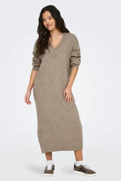 Only Vestido midi de punto