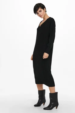 Only Vestido midi de punto