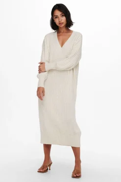 Only Vestido midi de punto