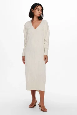 Only Vestido midi de punto