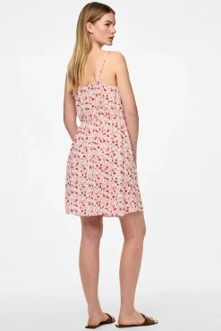 Pieces Vestido midi de tirantes