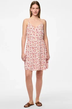 Pieces Vestido midi de tirantes
