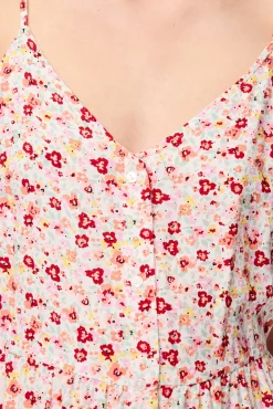 Pieces Vestido midi de tirantes