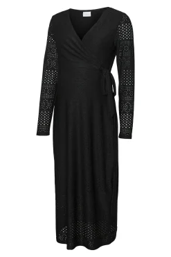 Mamalicious Vestido midi encaje maternity lactancia