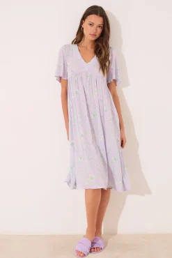 Women'secret Vestido midi viscosa