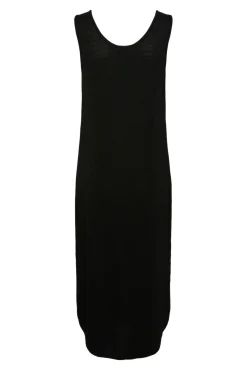 Pieces Vestido midi fluido con lurex