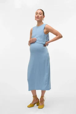 Mamalicious Vestido midi maternity