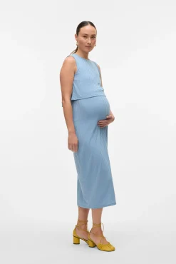 Mamalicious Vestido midi maternity