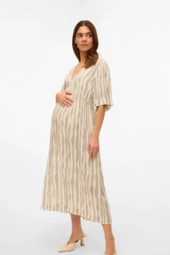 Mamalicious Vestido midi maternity