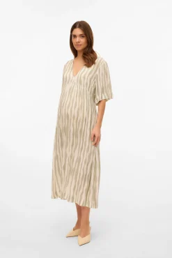 Mamalicious Vestido midi maternity