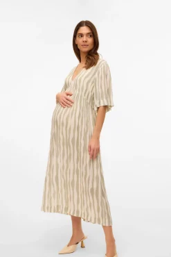 Mamalicious Vestido midi maternity