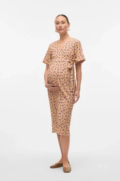 Mamalicious Vestido midi maternity y lactancia