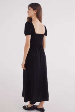 Springfield Vestido midi liso