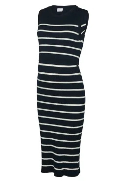 Mamalicious Vestido midi punto maternity