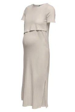 Only Maternity Vestido midi sin mangas maternity y lactancia