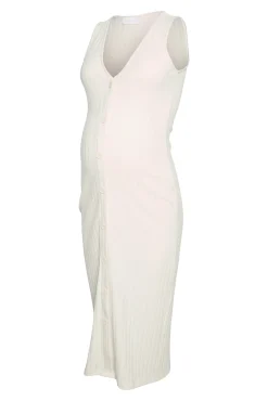 Mamalicious Vestido midi sin mangas maternity y lactancia
