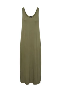 Pieces Vestido midi tirantes