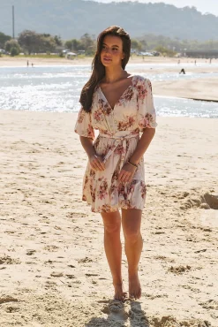 Jaase Vestido mini estampado Dahlia