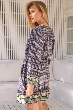 Jaase Vestido mini Lizzi estampado