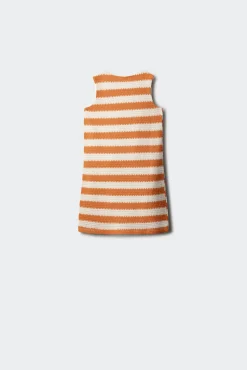 Crianças Springfield Kids Vestido rayas crochet niña