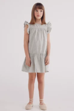 Crianças Springfield Kids Vestido rayas niña