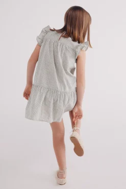 Crianças Springfield Kids Vestido rayas niña
